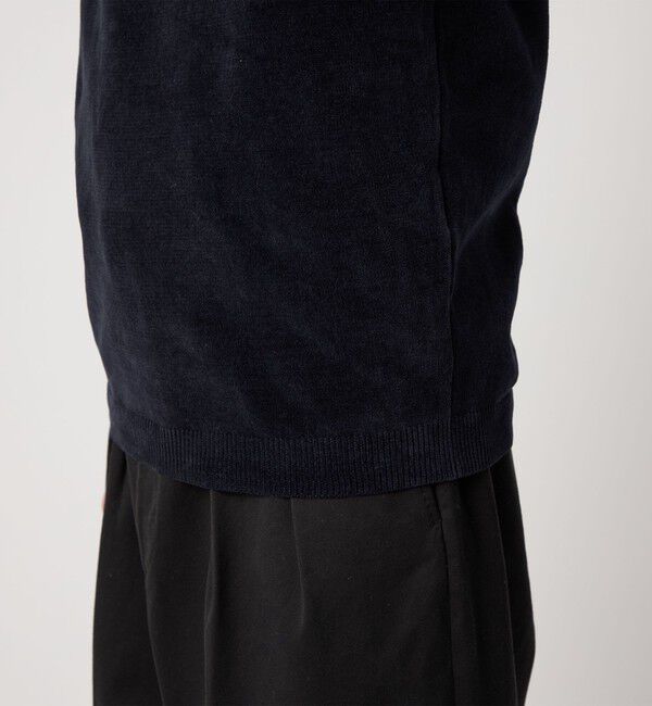 STEVEN ALAN「＜Steven Alan＞ 3B コットン ニット ポロシャツ」|ニット・セーター|