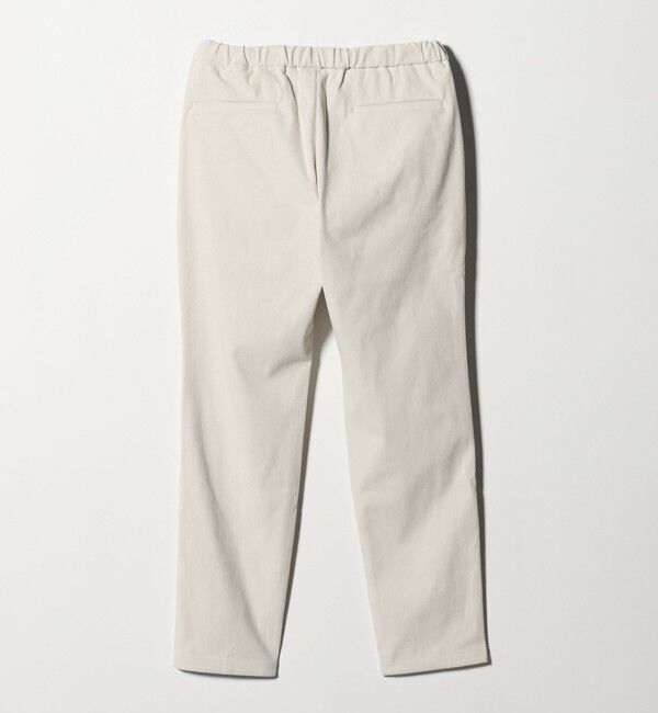 BEAUTY&YOUTH UNITED ARROWS「トリコット コーデュロイ 1プリーツ イージーパンツ NO.5 ストレッチ」|チノ|