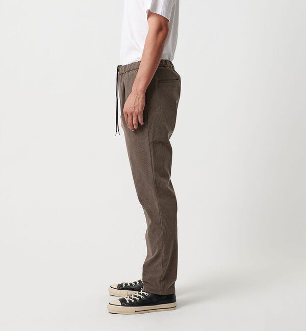 BEAUTY&YOUTH UNITED ARROWS「トリコット コーデュロイ 1プリーツ イージーパンツ NO.5 ストレッチ」|チノ|