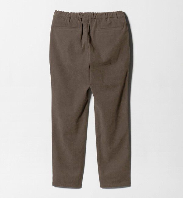 BEAUTY&YOUTH UNITED ARROWS「トリコット コーデュロイ 1プリーツ イージーパンツ NO.5 ストレッチ」|チノ|