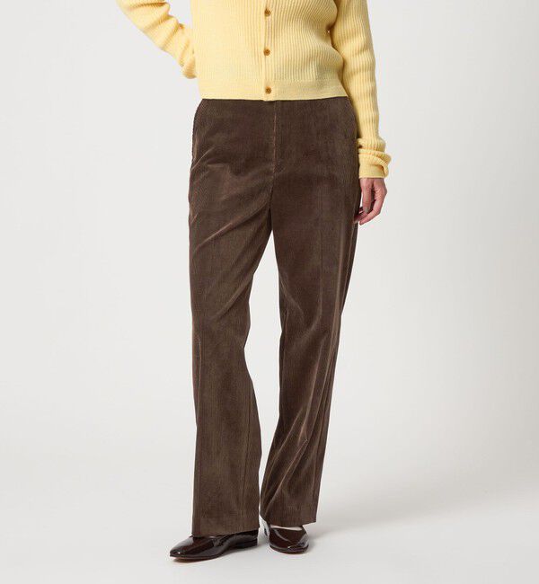 STEVEN ALAN「＜Steven Alan＞ソフト コーデュロイ ワイド トラウザーズ」|その他|DK.BROWN