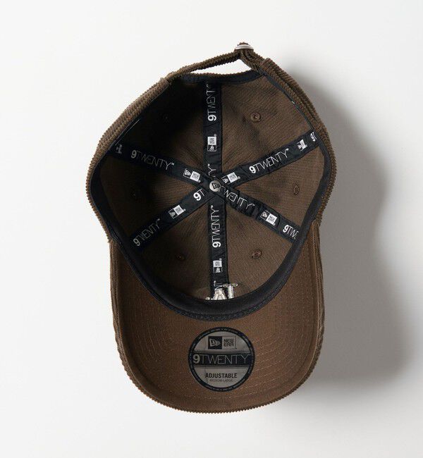 BEAUTY&YOUTH UNITED ARROWS「【別注】＜NEW ERA＞コーデュロイ ロゴ キャップ」|キャップ・キャスケット|