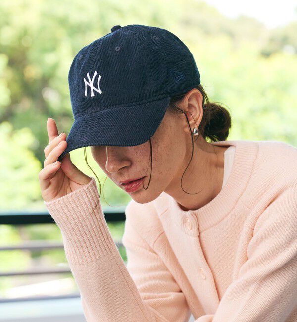 BEAUTY&YOUTH UNITED ARROWS「【別注】＜NEW ERA＞コーデュロイ ロゴ キャップ」|キャップ・キャスケット|