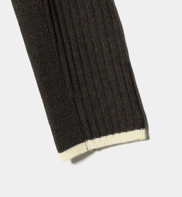 BEAUTY&YOUTH UNITED ARROWS「ウールポリエステルブレンド メランジ リブニットワンピース」|ワンピース|