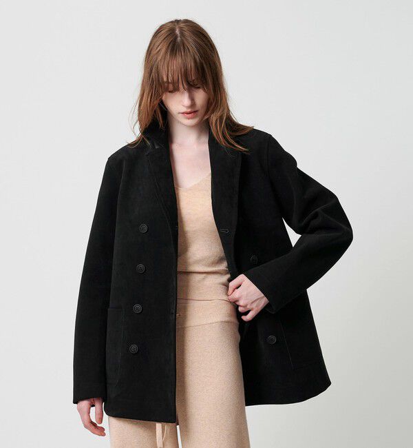 ATTISESSION「＜ATTISESSION＞スエードライク ボンディング Pコート」|その他|