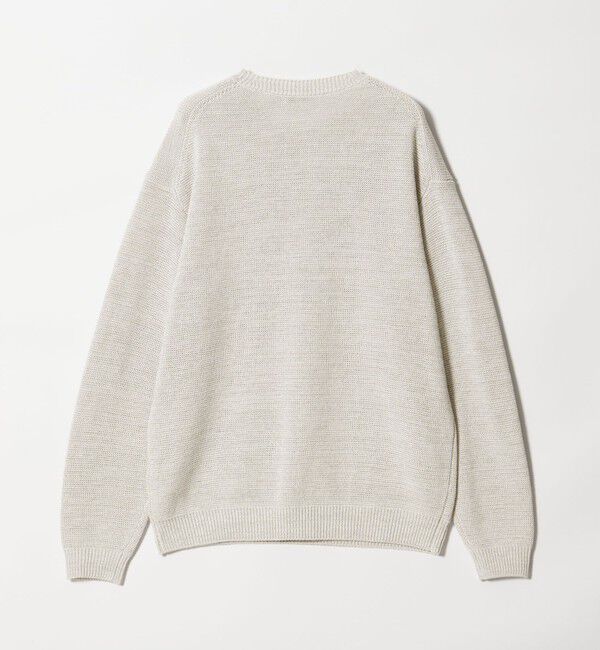 BEAUTY&YOUTH UNITED ARROWS「ドロップ ミラノ ミックス クルーネック ニット」|ニット・セーター|