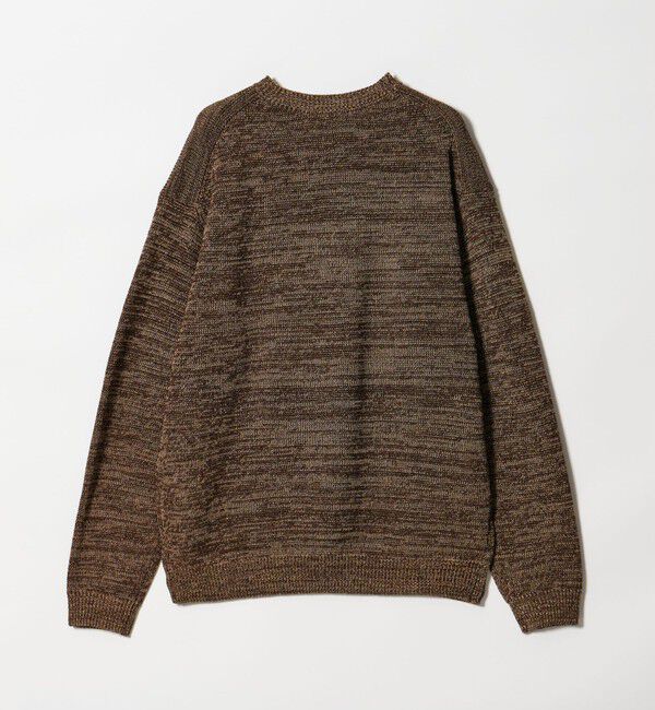 BEAUTY&YOUTH UNITED ARROWS「ドロップ ミラノ ミックス クルーネック ニット」|ニット・セーター|