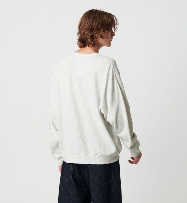 MONKEY TIME「サーマル ディストレスト クルーネック」|Tシャツ・カットソー|