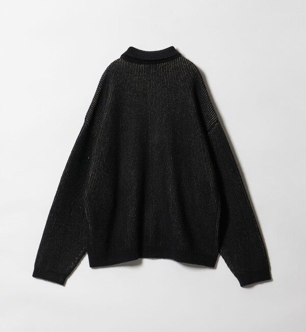 MONKEY TIME「ループヤーン プレーティング ポロシャツ」|ニット・セーター|