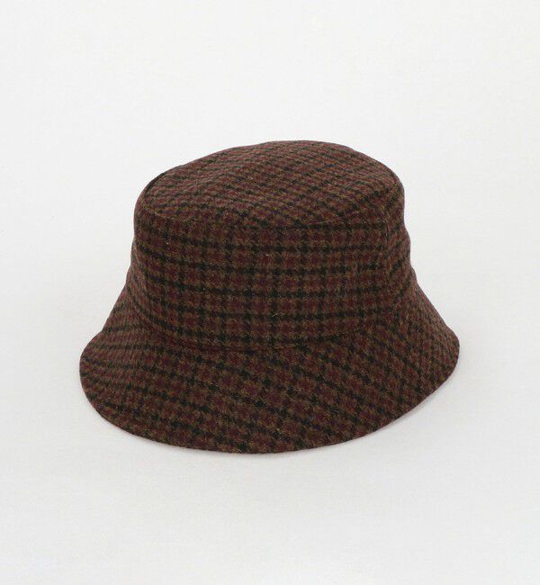STEVEN ALAN「＜Steven Alan＞ ブリティッシュ チェック バケット ハット」|ハット|DK.BROWN