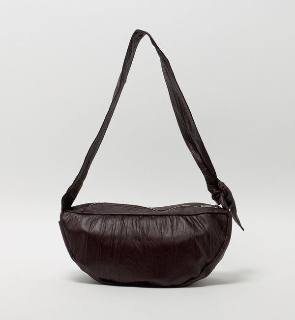 BEAUTY&YOUTH UNITED ARROWS「レザーライク ギャザー ショルダーバッグ」|ショルダー・メッセンジャー|