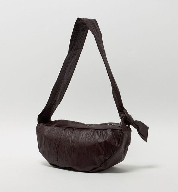 BEAUTY&YOUTH UNITED ARROWS「レザーライク ギャザー ショルダーバッグ」|ショルダー・メッセンジャー|
