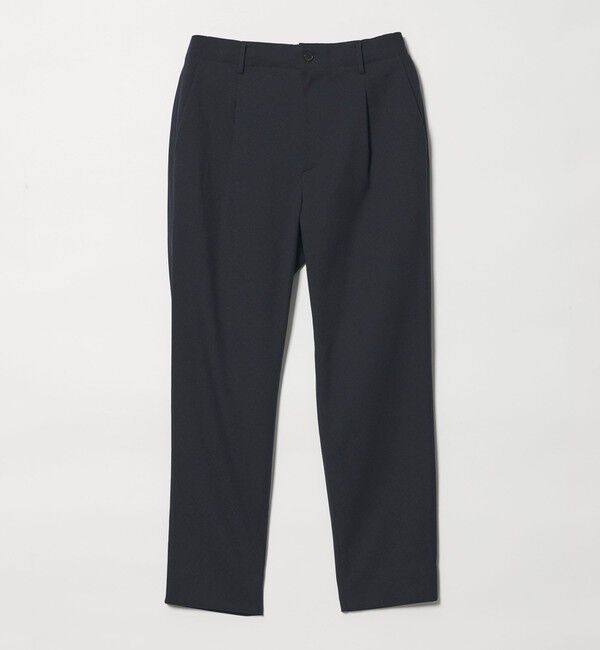 BEAUTY&YOUTH UNITED ARROWS「エコフルフラン 1プリーツ テーパード パンツ NO.5 セットアップ対応」|チノ|