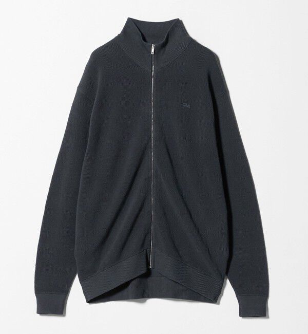 BEAUTY&YOUTH UNITED ARROWS「＜LACOSTE for BEAUTY&YOUTH＞ジップ カーディガン」|カーディガン|DK.GRAY