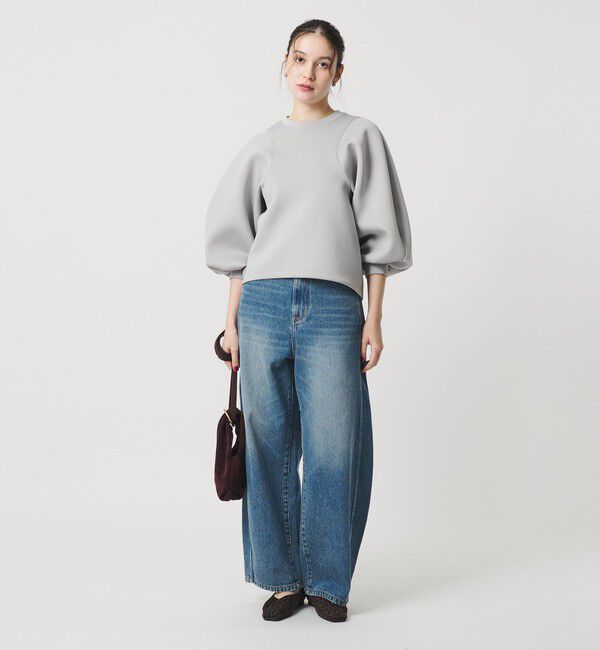 BEAUTY&YOUTH UNITED ARROWS「【WEB限定】ダブルニット ボリュームスリーブプルオーバー」|Tシャツ・カットソー|