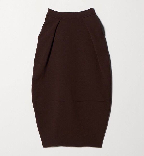 BEAUTY&YOUTH UNITED ARROWS「【WEB限定】ポリエステル コクーンニットスカート ウォッシャブル」|スカート|