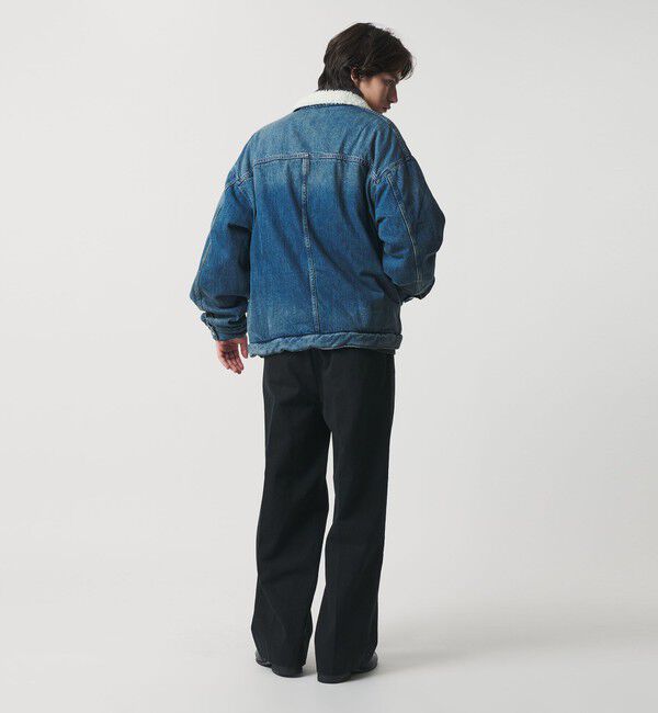 MONKEY TIME「エイジレス デニム 2P ワイド ストレート パンツ」|チノ|