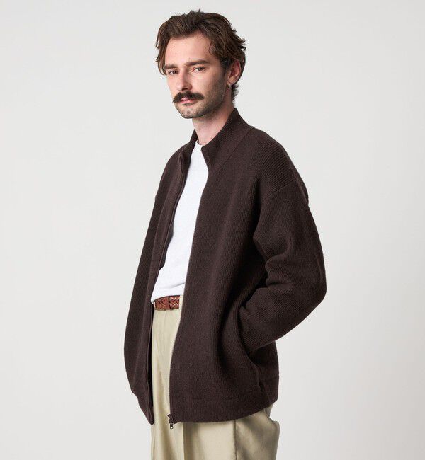 STEVEN ALAN「＜Steven Alan＞ エアーハミルトン ドライバーズ ニット」|カーディガン|