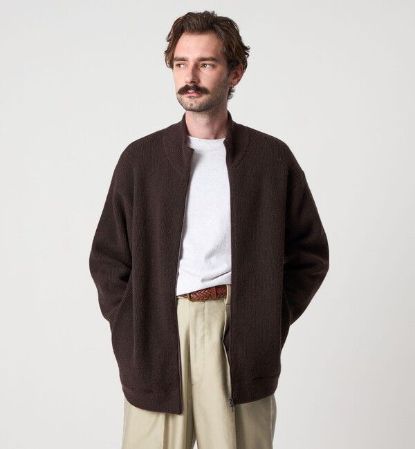 STEVEN ALAN「＜Steven Alan＞ エアーハミルトン ドライバーズ ニット」|カーディガン|