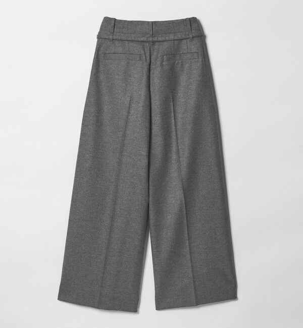 BEAUTY&YOUTH UNITED ARROWS「毛ブレンド ハイウエスト タックワイドパンツ」|その他|