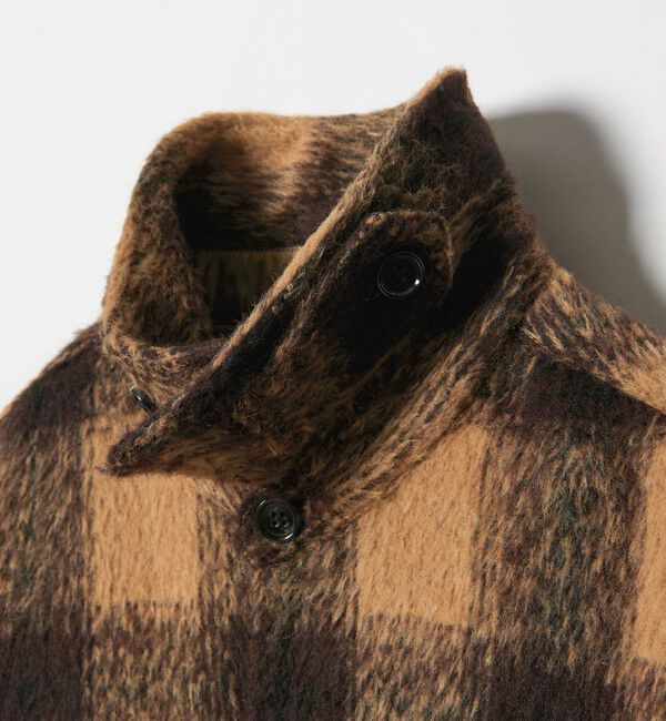 MONKEY TIME「オンブレチェック フリースメルトン CPOジャケット」|その他|