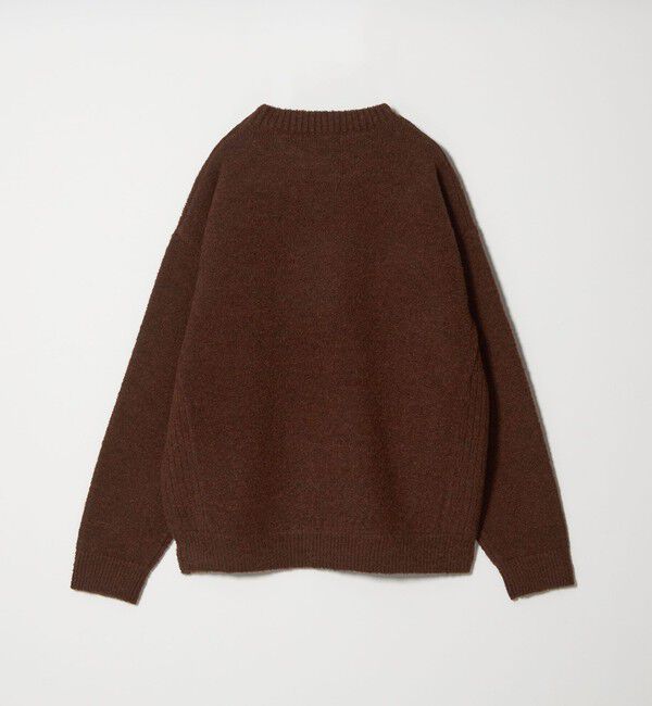 MONKEY TIME「ウール ナイロン ループヤーン クルーネック」|ニット・セーター|