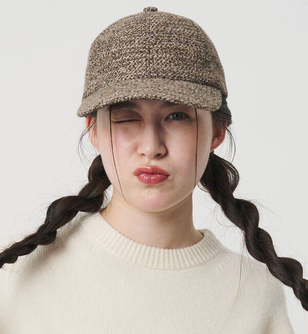 BEAUTY&YOUTH UNITED ARROWS「【別注】＜Revis.＞ツイード キャップ」|キャップ・キャスケット|
