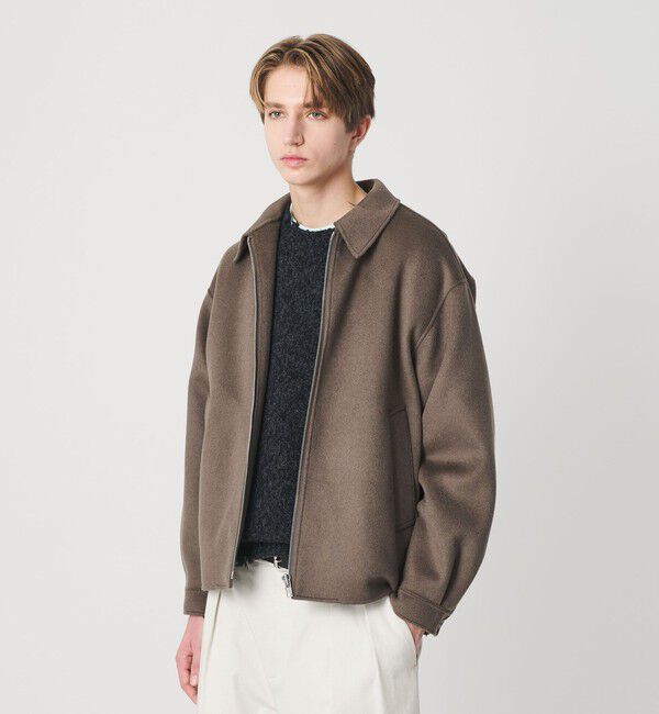 BEAUTY&YOUTH UNITED ARROWS「ショートビーバー リバー ブルゾン」|ブルゾン・スタジャン|