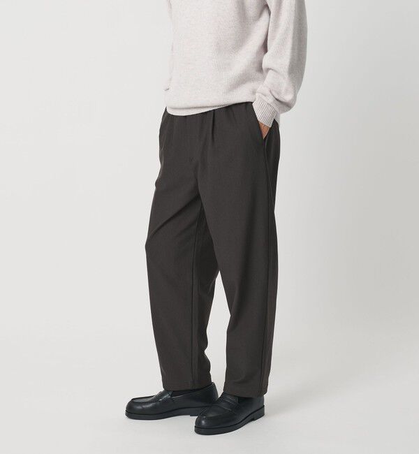 BEAUTY&YOUTH UNITED ARROWS「&rdquo;パーフェクトストレッチ&rdquo; バルーン イージーパンツ NO.9」|チノ|DK.GRAY