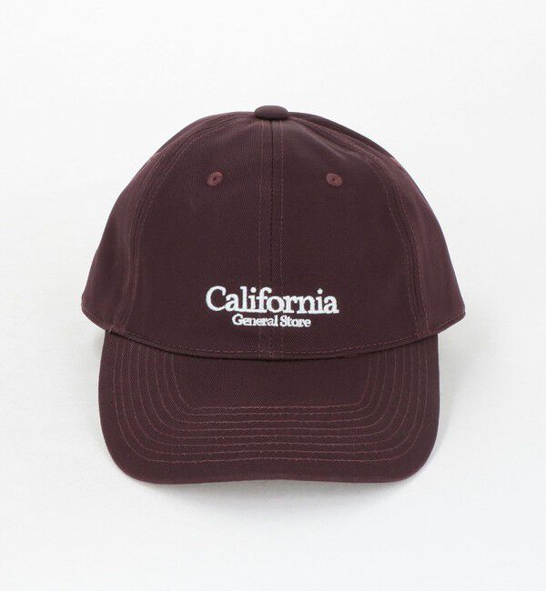 California General Store「＜CGS.＞6パネル ロゴ キャップ」|キャップ・キャスケット|