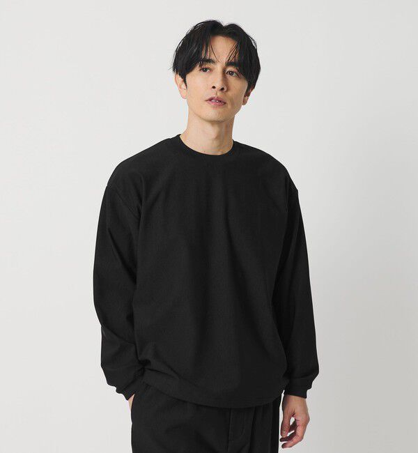 BEAUTY&YOUTH UNITED ARROWS「&rdquo;パーフェクトストレッチ&rdquo; アジャスト クルーネック トップス 伸縮性あり」|Tシャツ・カットソー|