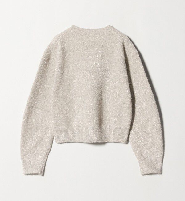 BEAUTY&YOUTH UNITED ARROWS「ラメフェザー Vネックニットプルオーバー」|ニット・セーター|
