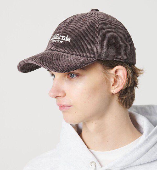 California General Store「＜CGS.＞コーデュロイ ロゴキャップ」|キャップ・キャスケット|