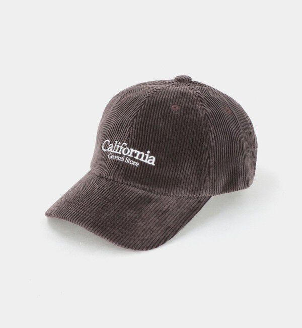 California General Store「＜CGS.＞コーデュロイ ロゴキャップ」|キャップ・キャスケット|