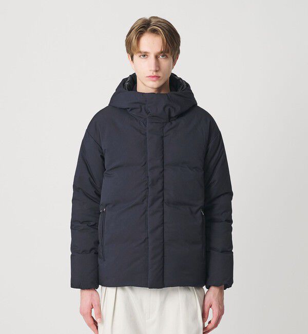 BEAUTY&YOUTH UNITED ARROWS「 小松マテーレ リラックス フード ダウンジャケット 700FP 撥水機能」|ダウン|