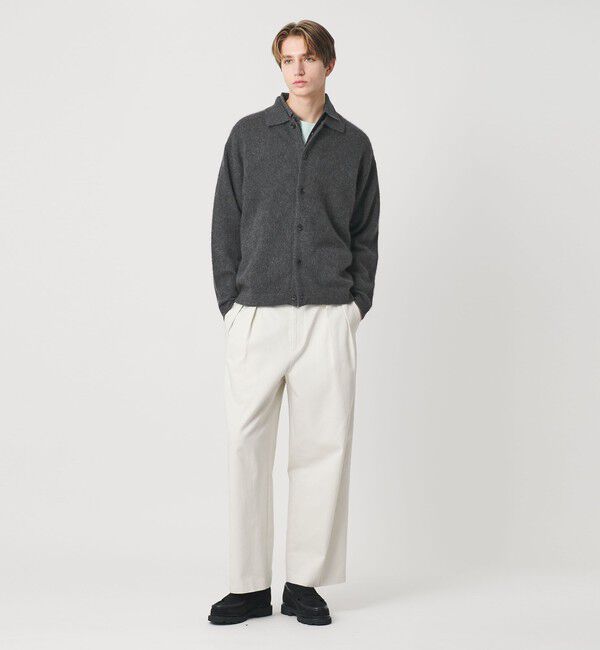 BEAUTY&YOUTH UNITED ARROWS「ブラッシュド ヤク ニット ジャケット」|カーディガン|