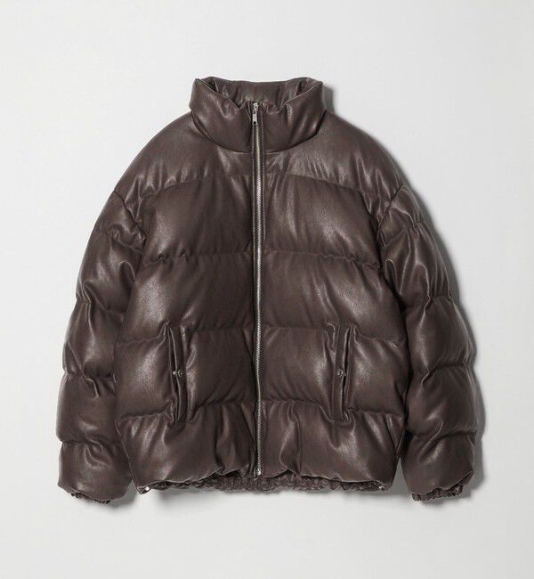 MONKEY TIME「レザーライク ダウン ジャケット」|その他|