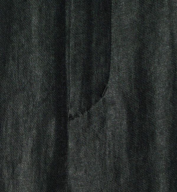 BEAUTY&YOUTH UNITED ARROWS「レーヨンブレンド グロス カーブパンツ」|チノ|