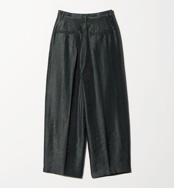 BEAUTY&YOUTH UNITED ARROWS「レーヨンブレンド グロス カーブパンツ」|チノ|