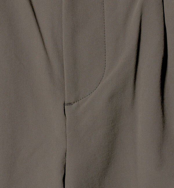 BEAUTY&YOUTH UNITED ARROWS「ダブルクロス 4WAY ナイロン 1プリーツ イージーパンツ NO.5」|チノ|