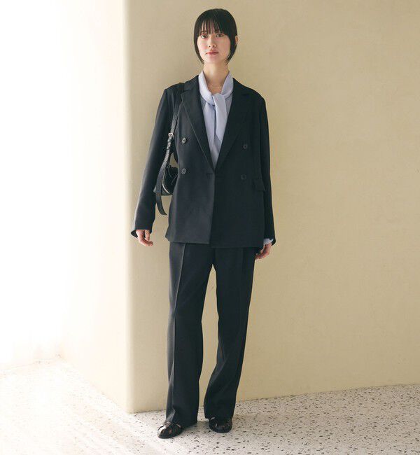 BEAUTY&YOUTH UNITED ARROWS「リネンライク ダブルジャケット」|テーラードジャケット|