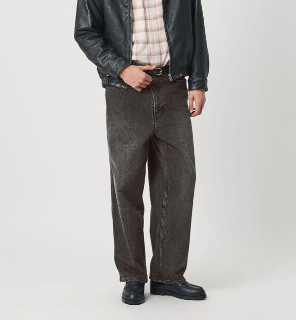 BEAUTY&YOUTH UNITED ARROWS「フェード バギー テーパード 5P デニムパンツ」|チノ|