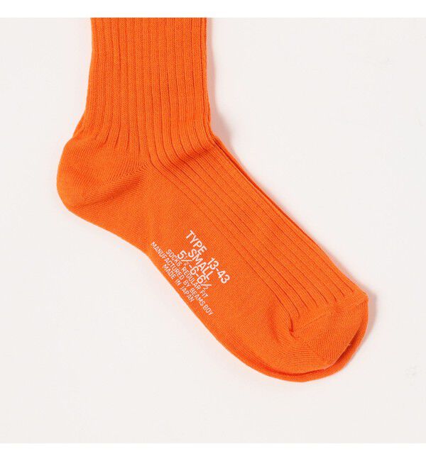 BEAMSBOY「BEAMS BOY / ミリタリー リブ ロングソックス」|ソックス|