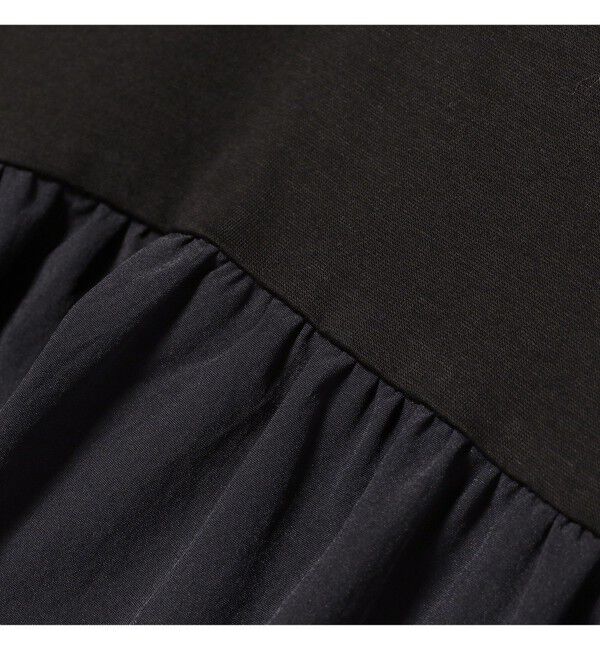 Demi-Luxe BEAMS 「コンビ ティアード プルオーバー」|シャツ・ブラウス|