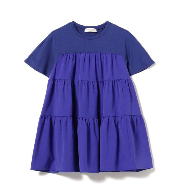 Demi-Luxe BEAMS 「コンビ ティアード プルオーバー」|シャツ・ブラウス|