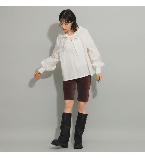 Ray BEAMS 「カット コーデュロイ バイカー ショーツ」|その他|