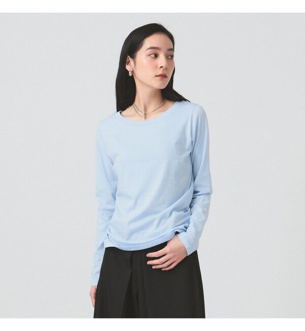 Ray BEAMS 「ベーシック ロングスリーブ Tシャツ」|Tシャツ・カットソー|BLUE