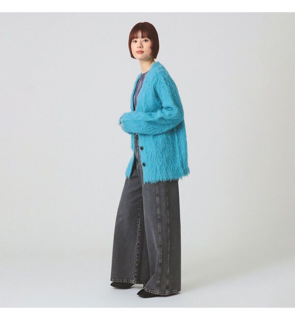 Ray BEAMS 「オーバーダイ デニム パンツ」|デニム|