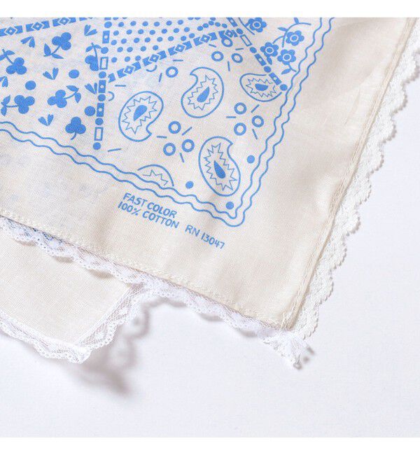 BEAMSBOY「2WAY レース バンダナ」|ハンカチ|