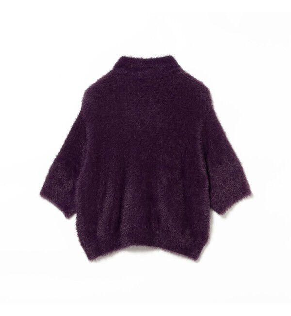 Demi-Luxe BEAMS 「BAUM UND PFERDGARTEN / ファーリー ハーフスリーブ カーディガン」|ニット・セーター|